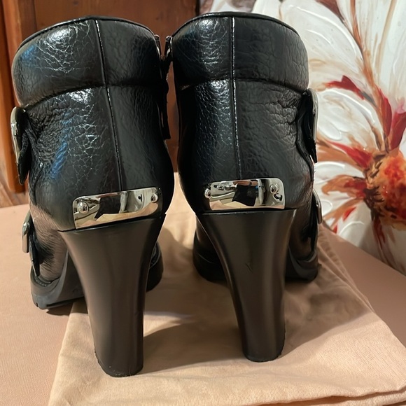MiuMiu Leather Ankle Boots - Picture 6 of 15